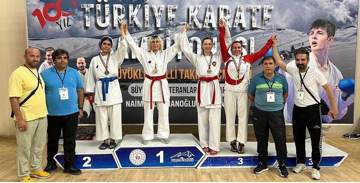 İlk kadın Türkiye şampiyonu, yeniden şampiyon oldu